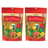 LAFEBER'S El Paso Nutri-Berries Pet Bird Food, Made with Non-GMO and Human-Grade Ingredients, for Parrots (10 oz Pack of 2)