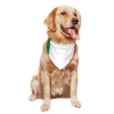 Dog Bandanas Italian Flag Pet Bandana Scarf Triangle Bibs Kerchief Accessories for Dogs Cats