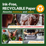 T TORTO9 Bird Cage Liner - 120 Paper Sheets, 20" x 18", 2.9 lb - Ideal for Pet Habitats, Bulk Pack for Long-Lasting Use, Newsprint Texture, Convenient Parcel Packaging