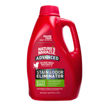 Load image into Gallery viewer, Nature’s Miracle Advanced Stain And Odor Eliminator for Dogs, Fresh Scent, Severe Mess Enzymatic Formula For Tough Pet Messes, 1 Gallon

