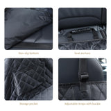 Viaviat Dog Car Seat Cover,Pets Back Seat Extender,600D Heavy Durable 100% Waterproof Scratchproof Soft Dogs Hammock, Nonslip Backseat Protector for Cars Trucks SUVs