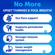 Load image into Gallery viewer, No Poo Chews for Dogs - Coprophagia Stool Eating Deterrent - Stop Eating Poop Treats with Probiotics, Digestive Enzymes, Pumpkin - Prevent Dog, Puppy from Eating Poop - Gut Health Support Supplement
