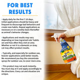 Nature's MACE Cat Repellent 40oz Concentrate/Treats 15,000 Sq. Ft. / Keep Cats Out of Your Lawn and Garden/Train Your Cat to Stay Out of Bushes/Safe to use Around Children & Plants