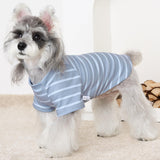 XPUDAC 4 Pack Dog Sweaters Comfy Dog Clothes with Sleeves Puppy Shirts Pullover Pet Sweatshirt for Small Medium Large Dogs Boy Girl Doggy Outfits Cat Apparel, Blue, M