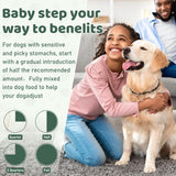 Dog Dental Powder, Dog Teeth Cleaning Powder, Dog Dental Care, Targets Tartar & Bad Breath Dog Teeth Cleaning, Green