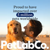 PetLab Co. Probiotics for Dogs, Support Gut Health, Occasional Diarrhea, Digestive Health & Seasonal Allergies - Salmon Flavor - 30 Soft Chews - Pack of 3