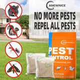 ANEWNICE Pest Control Pouches,Squirrel Repellent-All Natural-Reples Rodents/Mouse/Mice/Rats/Chipmunk/Spiders/Ants/Insects&Other Pests, Peppermint Pest Repellent,Pest Control for Indoor-8 Packs