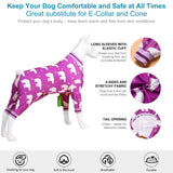 LovinPet Giant Pet Costume, Soft Cotton Dog pjs with Polar Bear Snowflake Print, Dog Clothing for Medium, Large Dogs,Pittie Pajamas, Large