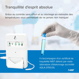 Traceable Calibrated Fridge/Freezer Digital Thermometer; 1 Bottle Probe
