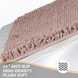 ChgLiPets 39" X 20" Washable Dog Door Mat, Ultra fine Fiber Dog Door Mat, Quick Drying Chenille Pet Entrance Mat, Machine Washable Indoor and Outdoor Rug (Camel)