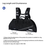 Wakytu Dog Lift Harness for Small Dogs,Dog Backpack Carrier,Adjustable Padded Breathable Straps for Dogs, Disabled, Joint Injuries, Arthritis,XL(24-35LBS)