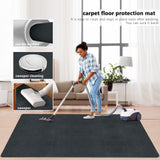 Floor Mat for Office Chair Desk Chair Mat for Carpet Desk Mat for Carpeted Floors Office Rug Hriiiiya Office Chair Mat Floor Protector for Carpeted Version Desk Carpet Anti Slip Rug Pad Hardwood