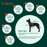 Kuoser Dog Life Jacket, High Flotation Dog Life Vest for Swimming Boating, Adjustable Small Medium Large Dogs Swim Vest with Rescue Handle and Pocket, Reflective Safety Pet Lifejacket Floats for Pool