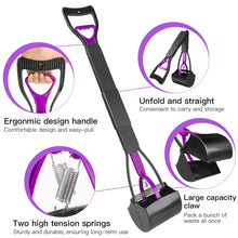 Load image into Gallery viewer, UPSKY 32'' Pooper Scooper for Large Small Dogs, Long Handle Dog Poop Scooper with Waste Bags, Portable Dog Poop Pick Up Tool, Folding Poop Scoop for Yard, Grass, Dirt, Gravel
