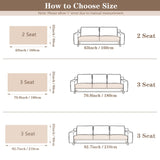 MYSKY HOME 100% Waterproof Couch Cover for Dogs Washable, Non Slip Couch Covers for 2 Cushion Sofa Pet Friendly, Thick Soft Sofa Covers Slipcovers Blanket Dog Bed Cover, Cream, 35"x70.9"