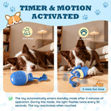HVUATQ Interactive Dog Toys - 2026 Upgraded Motion Activated Balls for Medium/Large Dogs, Automatic Moving Dogs Toy Wicked Ball for Boredom, Interactive Dog Ball to Keep Them Busy(Blue)