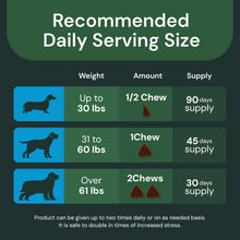 Load image into Gallery viewer, VetriScience Veterinary Strength Calm &amp; Confident Chews - Stress Supplement for Pets - Supports Brain Function for Cats &amp; Dogs - with L-Theanine, Thiamine &amp; More - 60 Count
