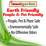 I Must Garden Deer Repellent Concentrate – 1 Gallon: Mint Scent Deer Spray for Plants – Natural Ingredients - Makes 10 Gallons, Covers 40,000 sq. ft.