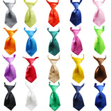 Small Dog Neck Ties - DORUI 20 PCS Birthday Gift for Dog Neck - Adjustable Pet Ties for Pet Grooming Daily Wearing Birthday Photography Holiday Festival Party(Small)
