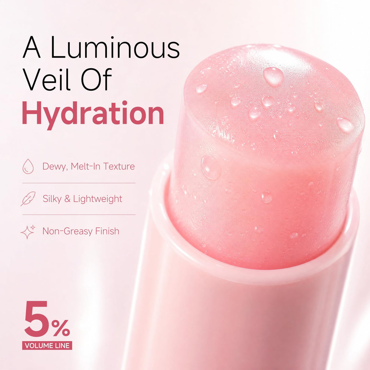PDRN Pink Collagen Volume Multi Balm Stick, K-Beauty Volufiline Balm with NAD+ & Peptide, Korean Skincare Stick for Face, Neck, Lips and Smile Lines, Collagen Plumping Balm for Dewy Glow (1 PC)
