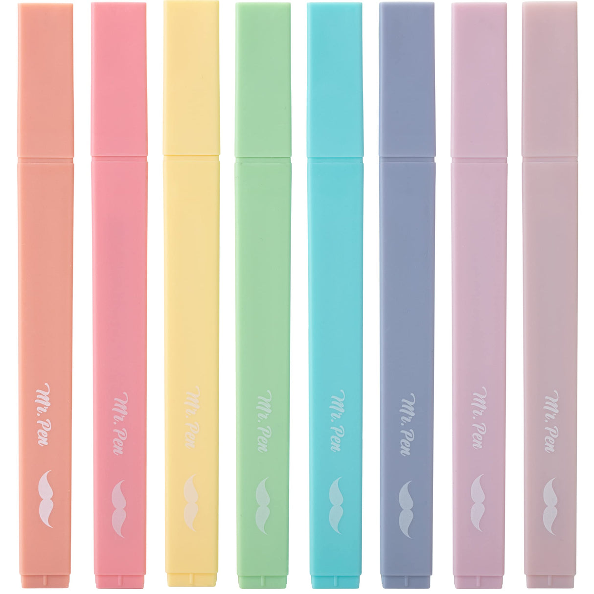 Mr. Pen- Aesthetic Highlighters No Bleed, 8 Pack, Candy Colors