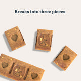 Kradle Bliss Bars for Dogs - Peanut Butter Flavored Calming - GABA L-Theanine - On The Go Packaging - Supports a Calm Demeanor - 6 Bars