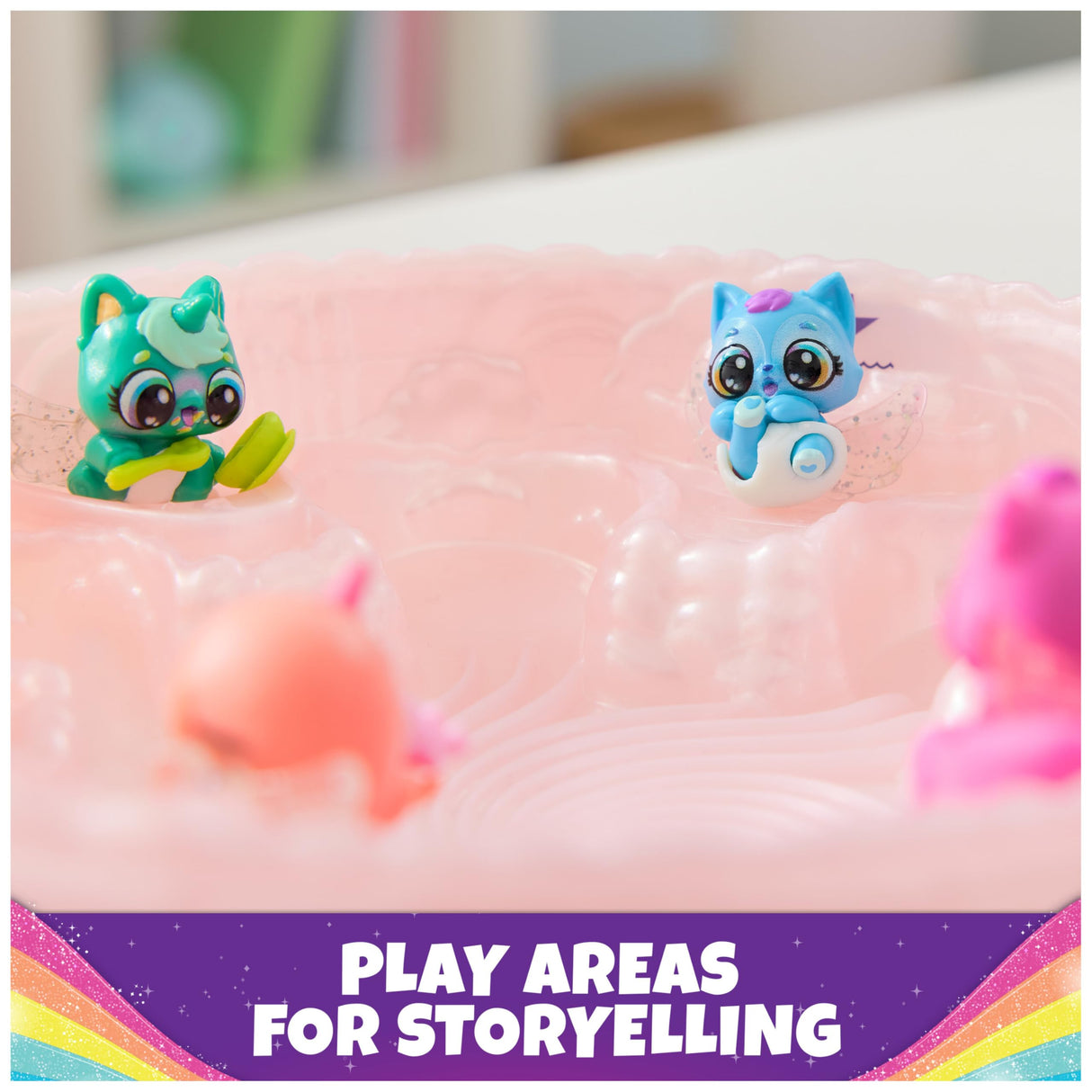 Hatchimals Alive, Rainbow Hatchery Toy with 6 Mini Figures in Color Reveal Eggs & 10+ Accessories, Kids Toys for Girls & Boys Ages 3+