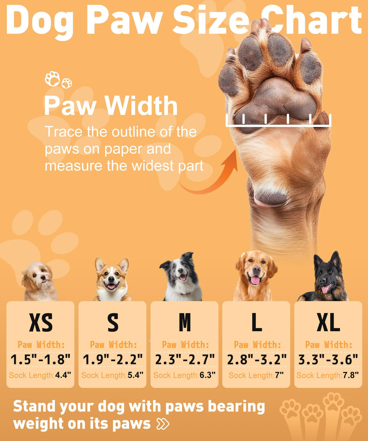 TwoAnt Non Slip Dog Socks with Grips, Dog Sock to Prevent Licking Paw for Senior Dogs, Dog Shoes for Hardwood Floors and Enhancing Traction, Paw Protector - Fits Small, Medium, Large Dogs - XS