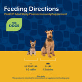 NaturVet Vita Pet Adult Plus Breath Aid Tablets -Time Release 365 ct