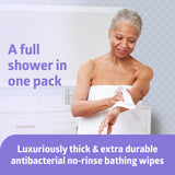 Medline MSO-MSC095100H ReadyBath Luxe Total Body Cleansing Heavyweight Washcloths