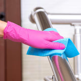 SwiftGrip Powder-Free Nitrile Gloves, Small, Case of 1000 (10 Boxes) - 3-mil, Disposable, Latex-Free, for Kitchen, Cleaning, Estheticians, Hair Stylist - Pink/Fuchsia