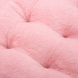 MOIRIG 2 Pack Washable Dog Bed, Deluxe Plush Dog Crate Beds with Anti-Slip, Comfy Kennel Pad Pet Sleeping Mat for Large, Medium and Small Dogs (2 Pack x Pink, 23.0" L x 18.0" W x 3.0" Th)