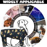 IDOMIK Pajamas, Soft PJs With Zipper, Breathable Shirts for Boys Girls, Apparel Onesie, Recovery Suit for Small Medium Large Dogs, Anxiety Relief Onesies, Darkgray, 2XL