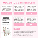 Dog Dress for Small Medium Large Dogs Pet Princess Wedding Dress with Detachable Train Multi-Layer Organza Girl Puppy Tutu Skirt Bowknot Sequin Decor Birthday Cat Clothes(Pink, M)