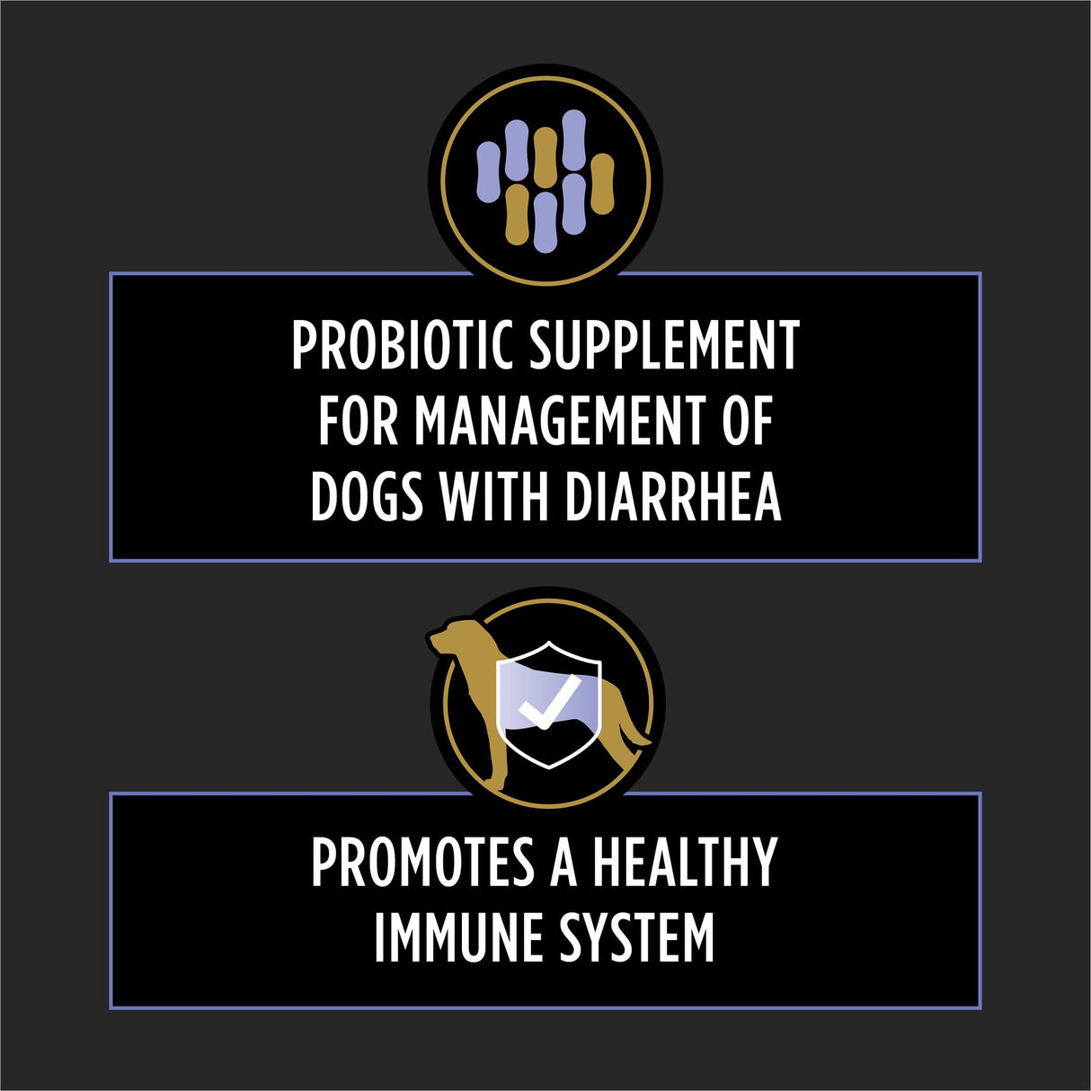 Purina Pro Plan Veterinary Supplements FortiFlora Probiotics for Dogs Chewable Tablets for Digestive Gut Health and Diarrhea - 90 ct. Canister