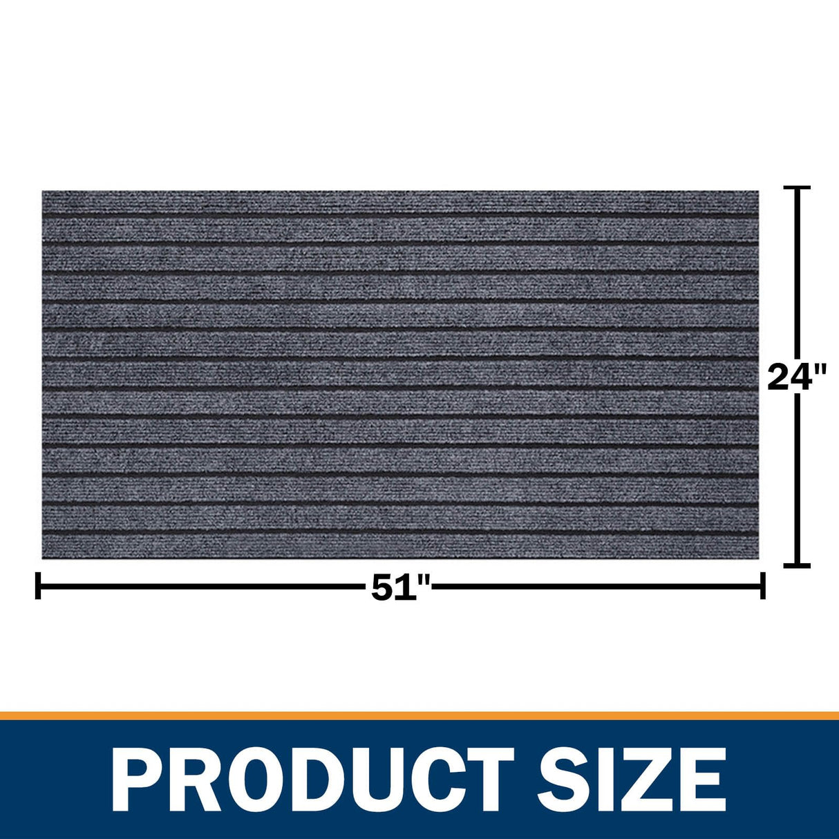 Dog Mat for Back Seat Extender, Non-slip Dogs Rug for Car Back Seat Cover with Hard Bottom, Waterproof Pet Protector Pad Fit Dog Hammock, Pet Backseat Cushion for Car, SUV, Truck. (51" x 24") (L).
