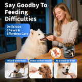 POPPAW Dog Melatonin Calming Chews for Nighttime Sleep, Natural Relaxation & Stress Support for Dogs & Puppies Calming Treats, Barking, Separation, Anxiety, Fireworks, Upgraded Bacon Flavor, 90Ct