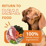 Steve's Real Food Freeze-Dried Raw Nuggets - Pork Recipe - Raw Pet Food for Dogs and Cats - 20 oz