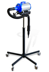 SHELANDY Pet Dryer Stand with Wheels & Hose Holder