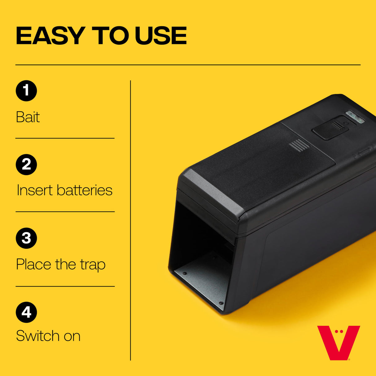 Victor M241B Indoor Electronic Humane Rat and Mouse Trap - No Touch, No See Electric Rat and Mouse Trap