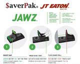 $averPak Single - Includes 1 JT Eaton Jawz Rat and Chipmunk Trap for use with Solid or Liquid Baits