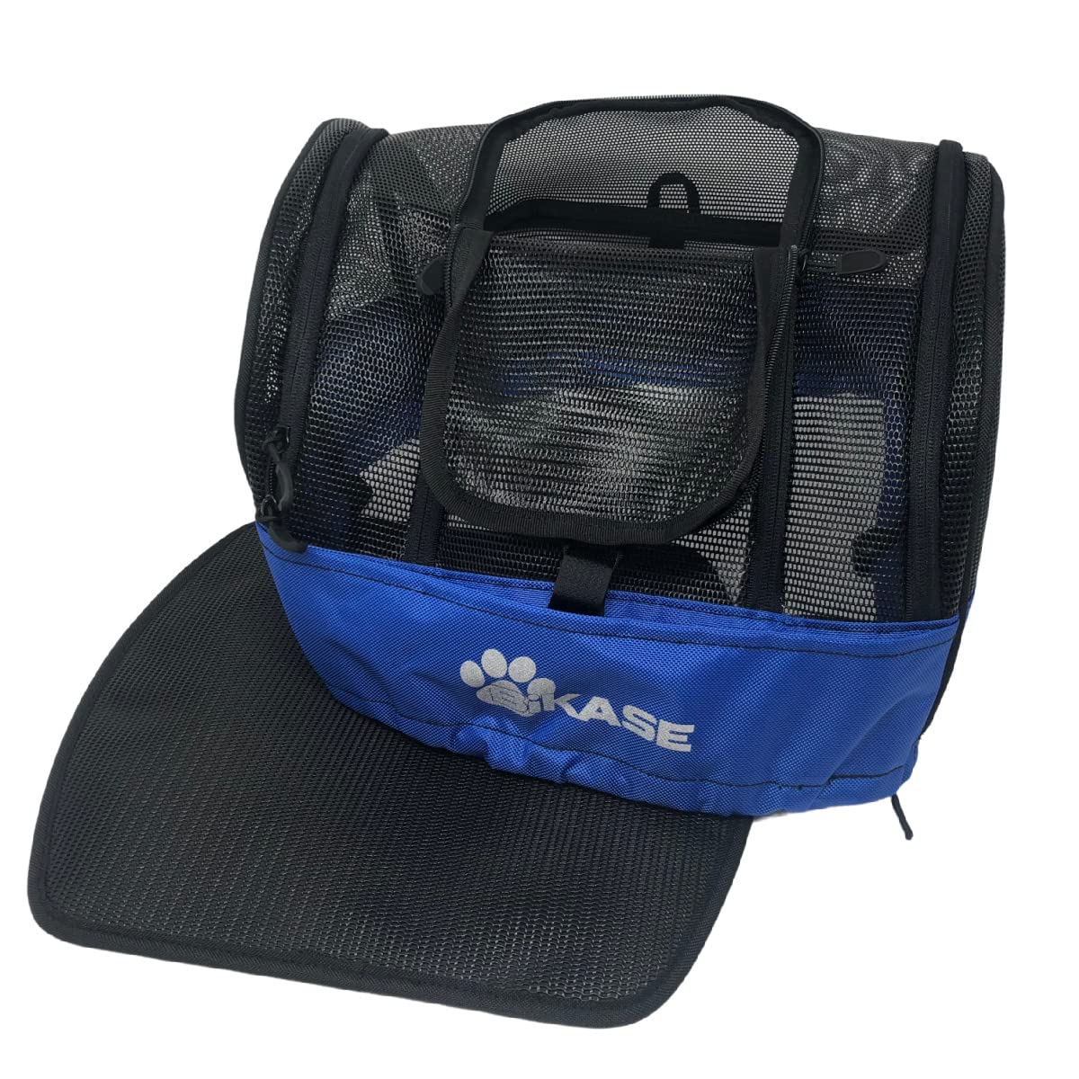 BiKase Durable Dog Bike Basket & Carrier, Rear Mount Pet Basket for Bikes with Super Comfort Mat and Cover, Ideal for Small Dogs and Cats up to 12 lbs