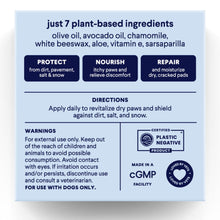 Load image into Gallery viewer, Finn Paw Hero Natural Dog Paw Balm | Winter Paw Protection from Snow, Salt &amp; Ice | Moisturizing &amp; Lick-Safe - 1.75 oz
