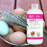 Premium Poultry Calcium Supplement for Bone Health & Egg Production-Chick’N Calcium from Chick’N Swell Brand- for All Poultry. 16.8 oz