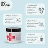 Oh Dog, It's a Miracle Coat Repair Mask - with Protein Complex & Vitamin B5, Suitable for All Breeds, Deeply Nourishing, Repairing & Strengthening, Silicone & Paraben Free. 16.9 Oz