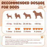 Glucosamine for Dogs Hip and Joint Supplement 200 PCS Glucosamine Chondroitin MSM for Dogs Hip & Joint Pain Relief Mobility Support for All Small Medium Large Breeds Chicken Flavor
