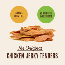 Load image into Gallery viewer, Waggin' Train Chicken Jerky Dog Treats, Made with 100% Real Chicken Breasts, Only Two All-Natural Ingredients, Great High Protein Dog Treat, Easily Digestible for Big or Small Dogs, 30 oz. Pouch
