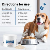 Quick Stop Bleeding for Dogs, Natural Yunnan Sanqi & Herbal Powder, Supports Internal Bleeding, Hemangiosarcoma, Bloody Stools, Post-Surgical Recovery, Ulcers, Severe Bruising, 60g