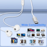 Wired Earbuds for iPhone 17e/17/17 Pro/17 Pro Max/16e/16/16 Plus/16 Pro Max/15 Plus/15 Pro/15 ProMax Ear Buds USB C Wired Headphones Type C Earphone with Microphone, Volume Control, Noise Canceling