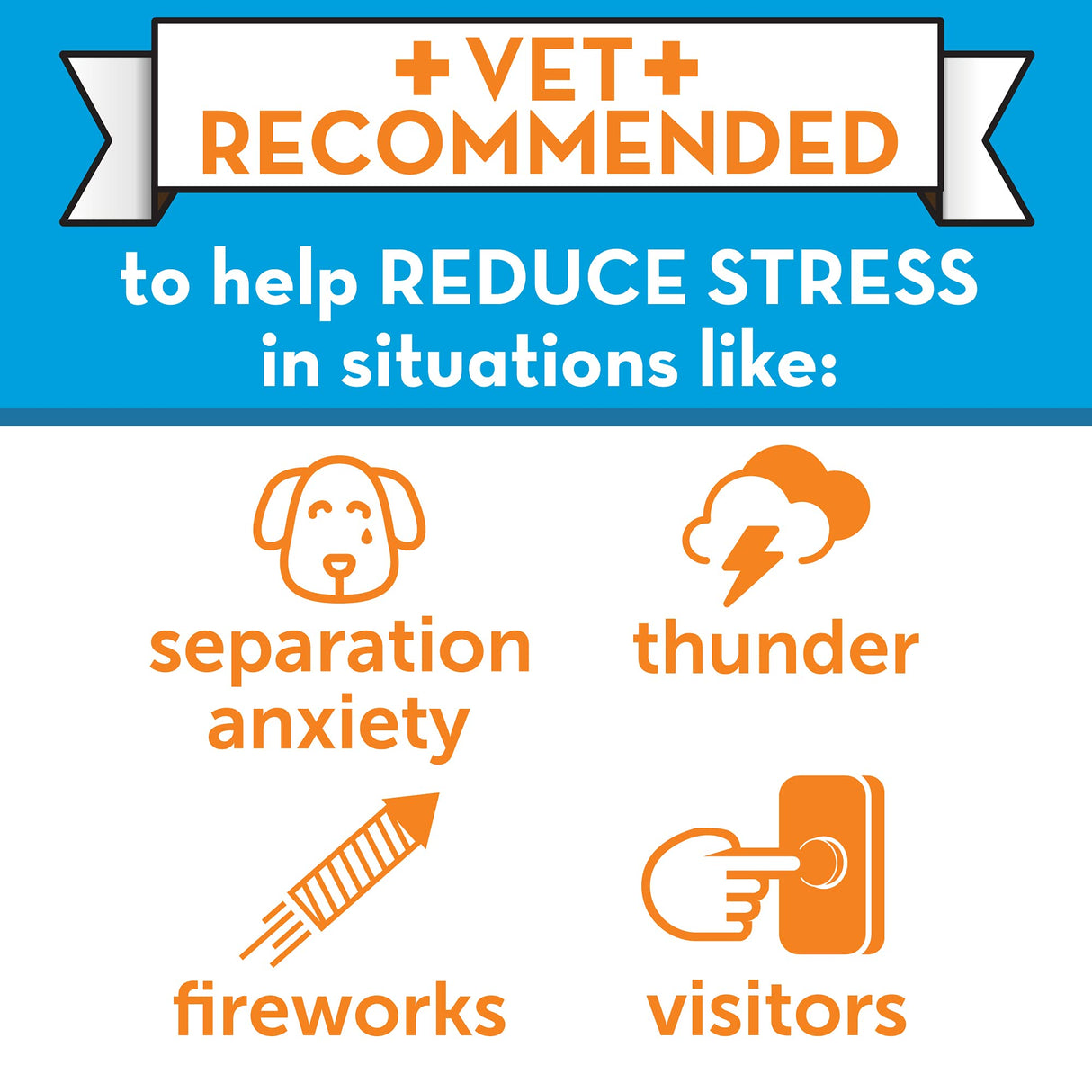 ThunderEase Dog Calming Pheromone Diffuser Kit | Powered by ADAPTIL | Vet Recommended to Relieve Separation Anxiety, Stress Barking and Chewing, and the Fear of Fireworks and Thunderstorms (60 Day Sup